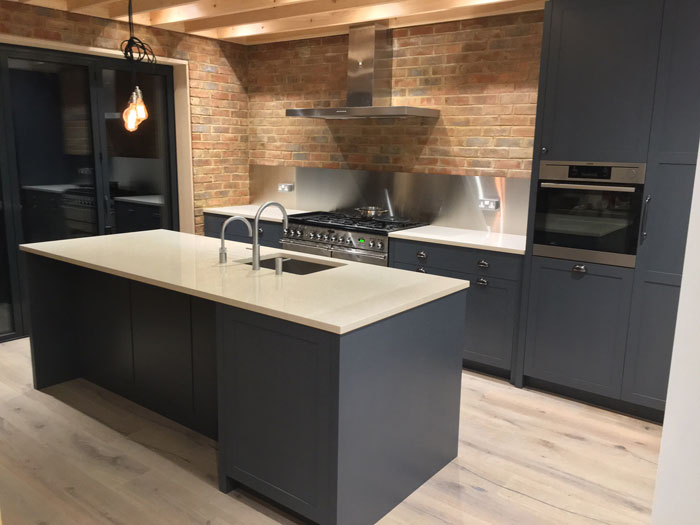 Bespoke hand built Painted Kitchen