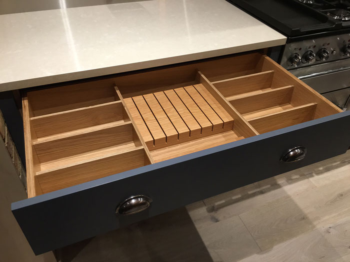 Bespoke hand built Painted Kitchen