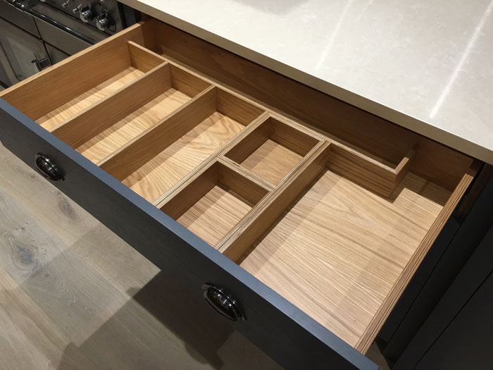 Bespoke hand built Painted Kitchen