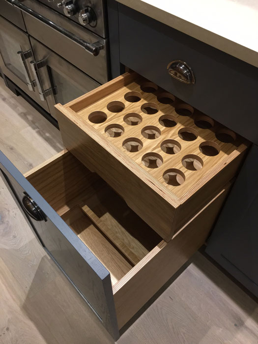 Bespoke hand built Painted Kitchen