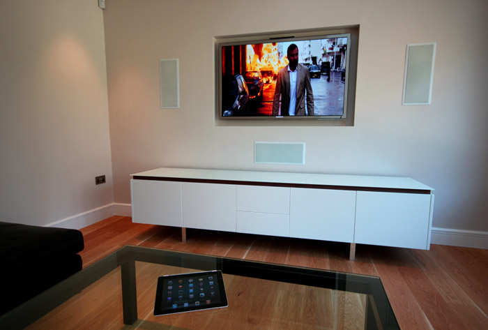 Bespoke media cabinet