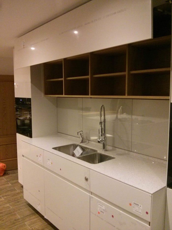 Bespoke hand built High Gloss Kitchen