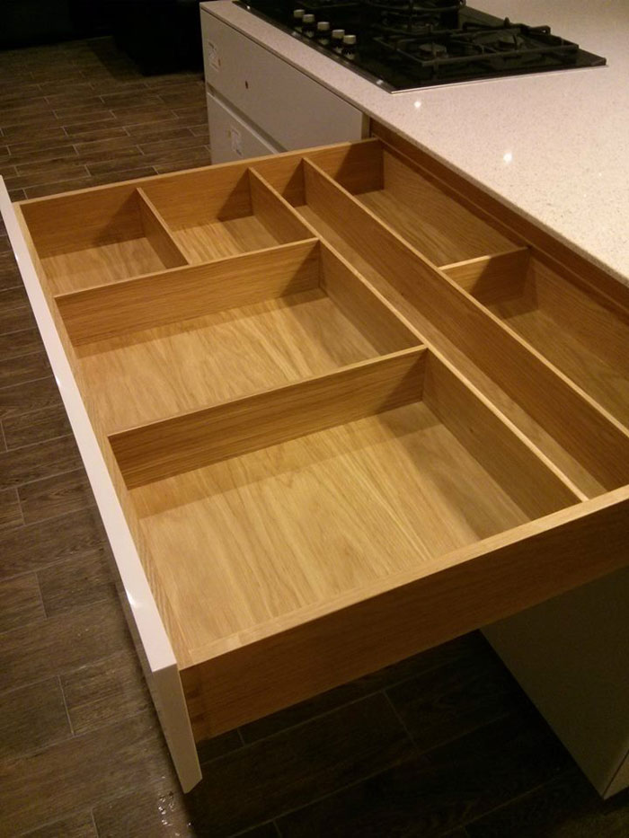 Bespoke hand built High Gloss Kitchen